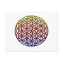 Flower of Life Sacred Geometry Symbol - 1 Postcard