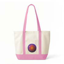 Flower Of Live / gold violet Tote Bag
