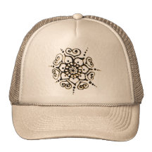 Flower Of Love (Henna) (Golden) Hats