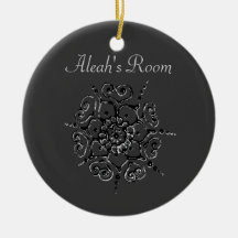 Flower Of Love (Henna) (Silver/effect) Ornament