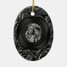 Flower Of Love (Henna) (Silver/effect) Christmas Tree Ornament