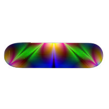 Flower of Neon Power Cool Bro/Guy/Little Brother Skate Board Deck