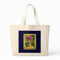 Flower Of Scotland. Canvas Bags