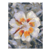 Flower painting invites