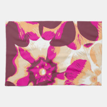 Flower Painting - Kitchen Towel