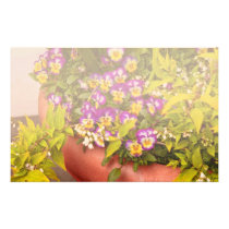 Flower - Pansy - Purple Posies .jpg stationery