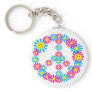 Flower Peace Sign w/Smiley Faces