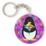 Flower Penguin Keychains