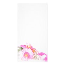 flower photocartes personnalisées