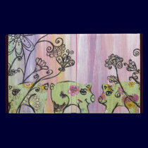 Flower Pigs iPad Folio Case caseable cases