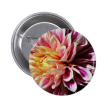 Flower Pinback Button