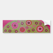 Flower Power Bumper Sticker