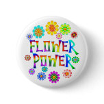 FLOWER POWER BUTTONS