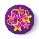 Flower Power Buttons