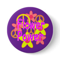 Flower Power Buttons