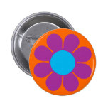 Flower Power Buttons