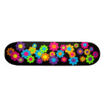Flower Power Custom Skate Board