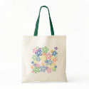 Flower Power Gift Bag / Tote Bag