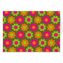 Flower Power Greeting Card