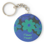 Flower, Power! Key Chain