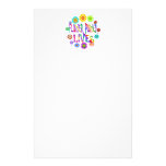 Flower Power Lives Stationery Design