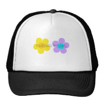 Flower Power Mesh Hat
