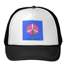 Flower Power Mesh Hats