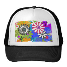 Flower Power! Mesh Hats