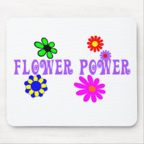 Flower Power Mouse Pad mousepads