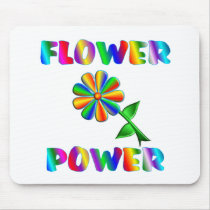Flower Power Mouse Pad