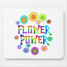 FLOWER POWER MOUSEPAD
