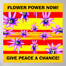 FLOWER POWER NOW! POSTERS