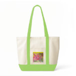 FLOWER POWER OF LOVE   S.BRACHA 5768 TOTE BAG