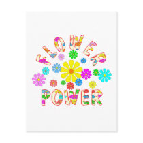 FLOWER Power Post Card