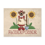 Flower Power Postcards