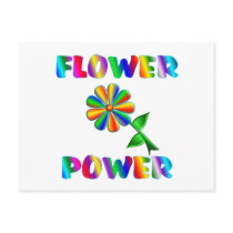Flower Power Postcard