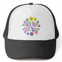 Flower Power Rules Trucker Hats