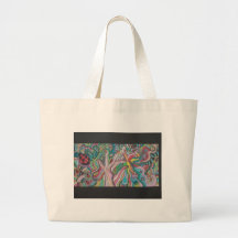 flower power sacs en toile