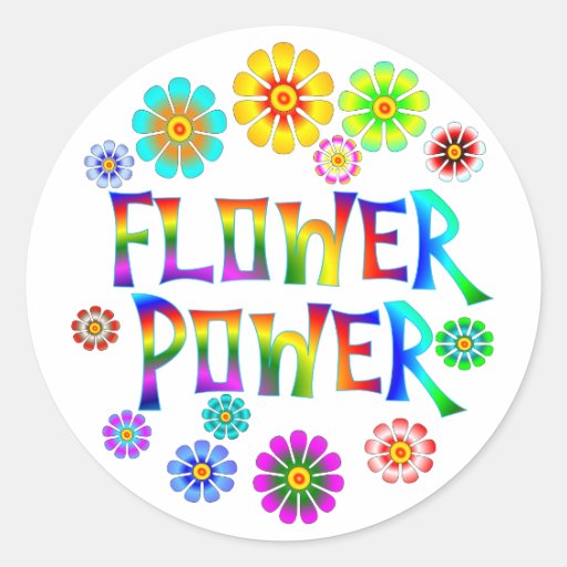 FLOWER POWER STICKER