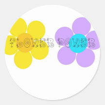 Flower Power Stickers