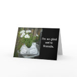 Flower Purse Friend Card