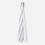 flower rain blue ties