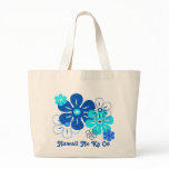 Flower Rain Hawaiian Beach Bags