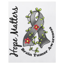 Flower Ribbon 4 Hope Matters Brain Tumour