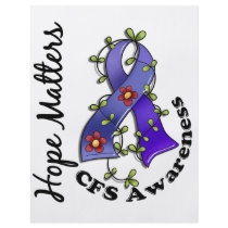 Flower Ribbon 4 Hope Matters CFS