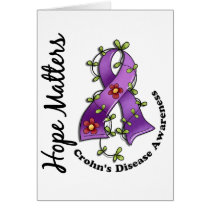 Flower Ribbon 4 Hope Matters Crohn's Disease