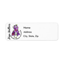 Flower Ribbon 4 Hope Matters Crohn's Disease