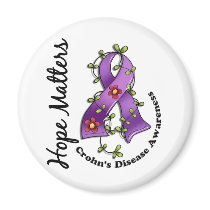Flower Ribbon 4 Hope Matters Crohn's Disease