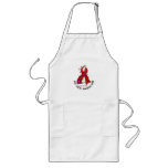 Flower Ribbon AIDS HIV AWARENESS T-Shirts & Gifts Aprons