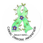 Flower Ribbon CELIAC DISEASE AWARENESS T-Shirts